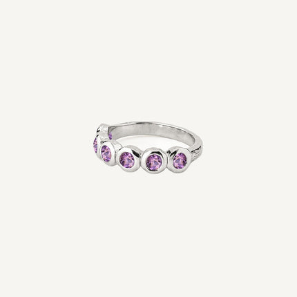 Amethyst Zeta Ring