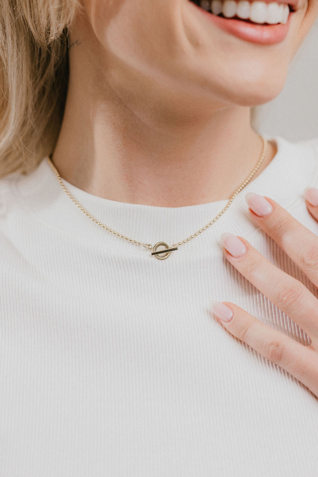 9 Carat Gold Ball Chain Necklace