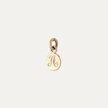 9 Carat Gold Initial Charm