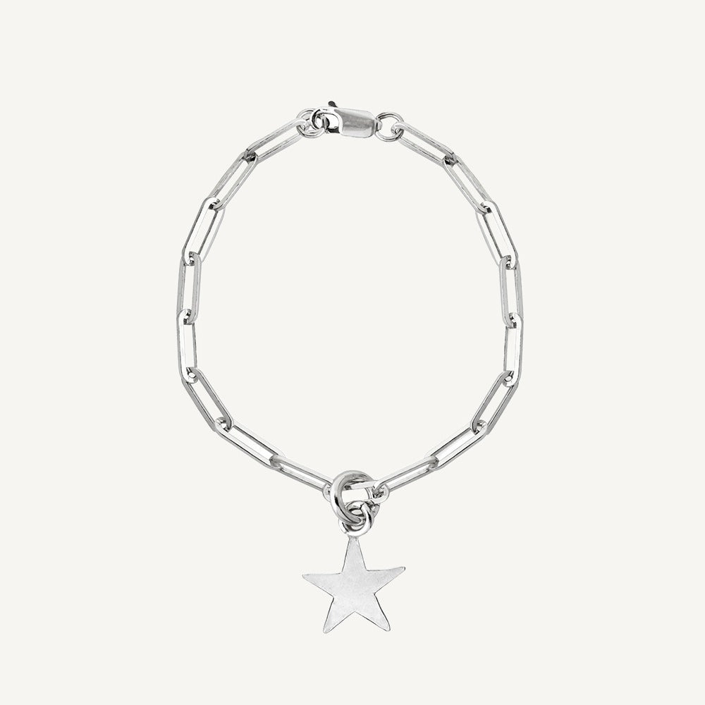 Trace Chain Bracelet Star