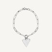 Trace Chain Bracelet Heart