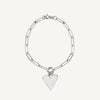 Trace Chain Bracelet Heart