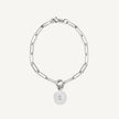 Trace Chain Bracelet Initial