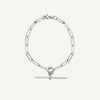 Trace Chain Bracelet Plain T Bar