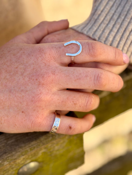 Soul Horse Shoe Ring