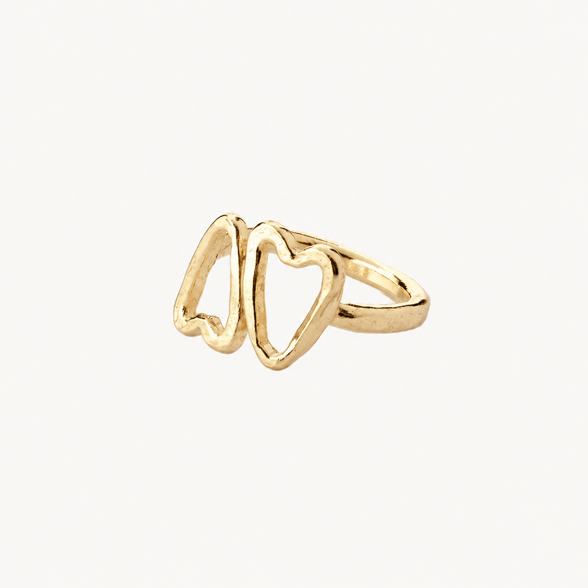 9 Carat Gold Forever Heart Ring