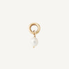 9 Carat Gold Pearl Charm