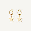 9 Carat Gold Mini Hoops and Stars