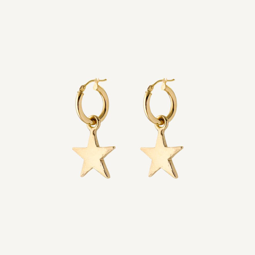 9 Carat Gold Mini Hoops and Stars