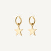 9 Carat Gold Mini Hoops and Stars