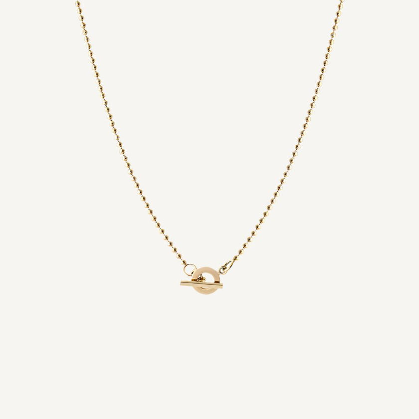 9 Carat Gold Ball Chain Necklace
