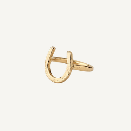 9 Carat Gold Soul Horse Shoe Ring