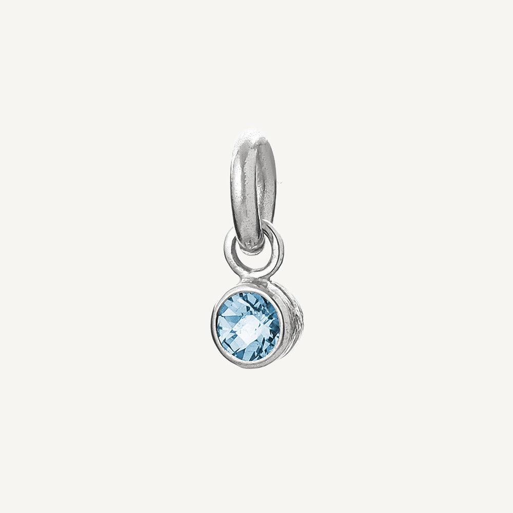 Blue Topaz Tiny Sweetie Charm