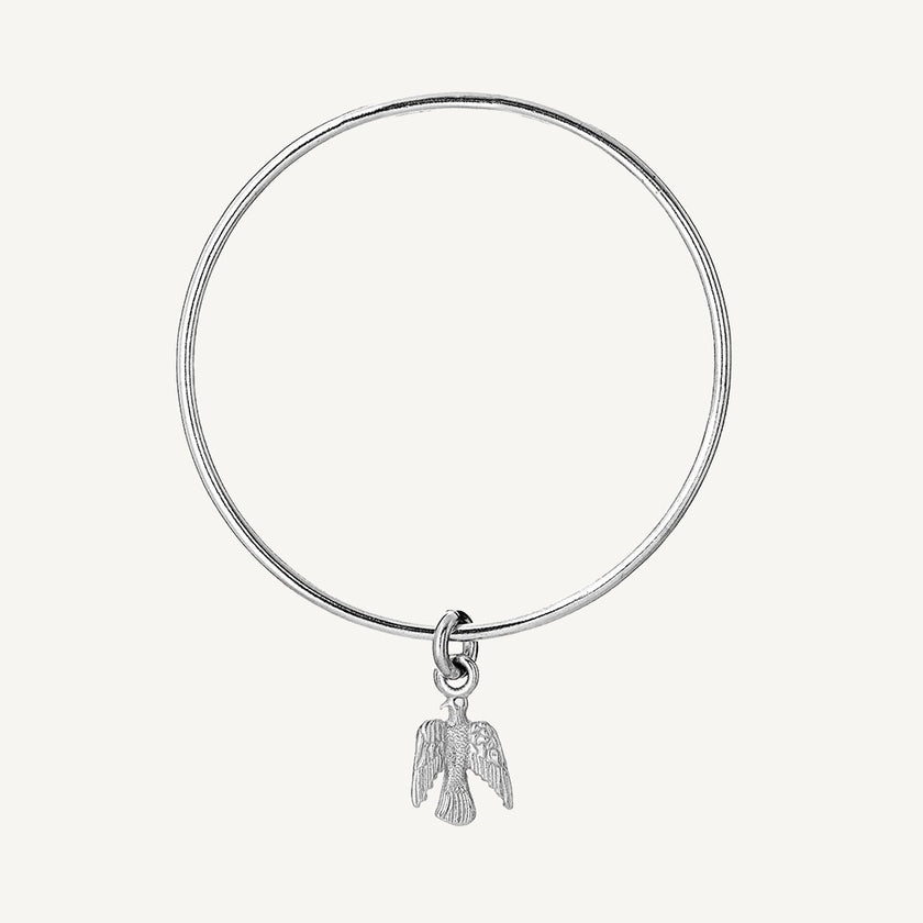 2.5mm Bluebird Charm Classic Bangle
