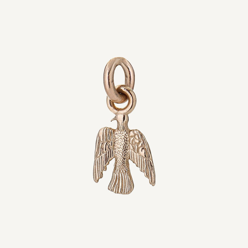 9 Carat Gold Bluebird Charm