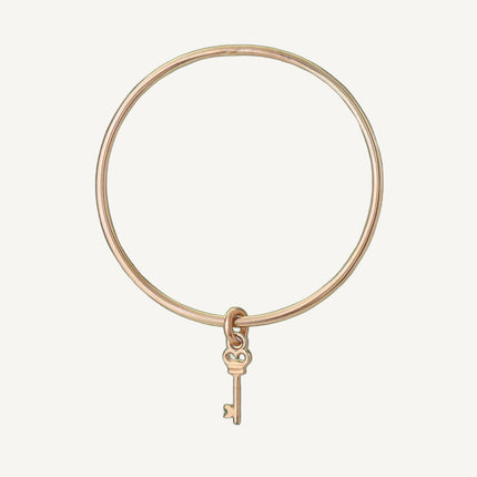 9 Carat Gold 2.5mm Bangle & Freedom