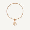 9 Carat Gold 2.5mm Bangle & Bluebird