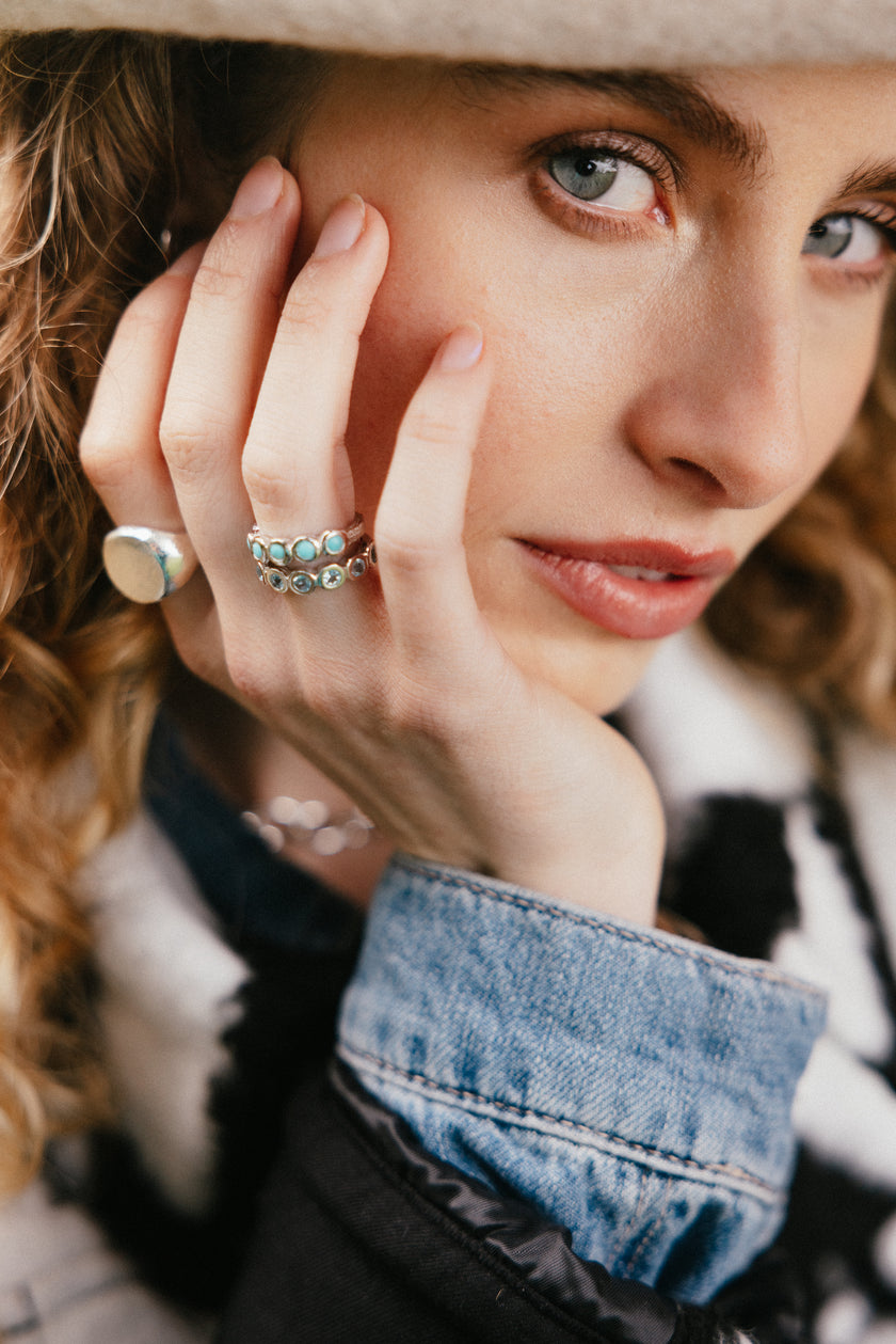 Turquoise Zeta Ring