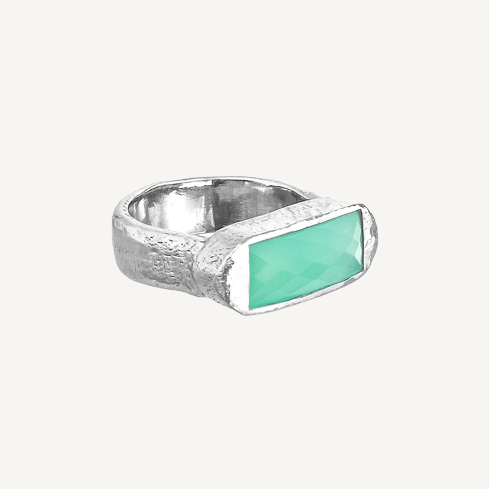 Chrysoprase Hope Ring