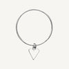 2.5mm Heart Classic Bangle