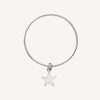 2.5mm Star Charm Classic Bangle