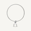 2.5mm Stirrup Charm Classic Bangle