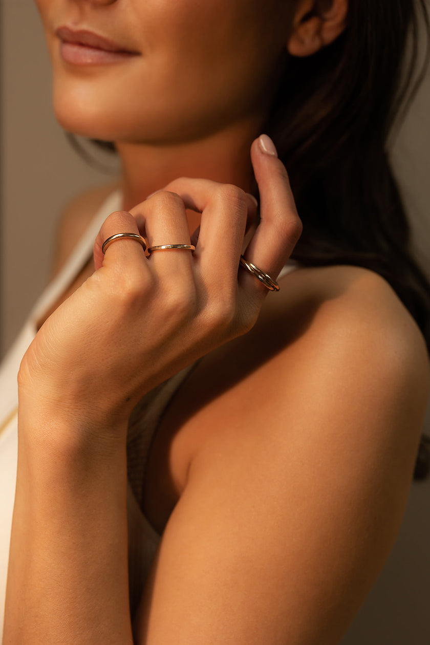 9 Carat Gold Halo Ring