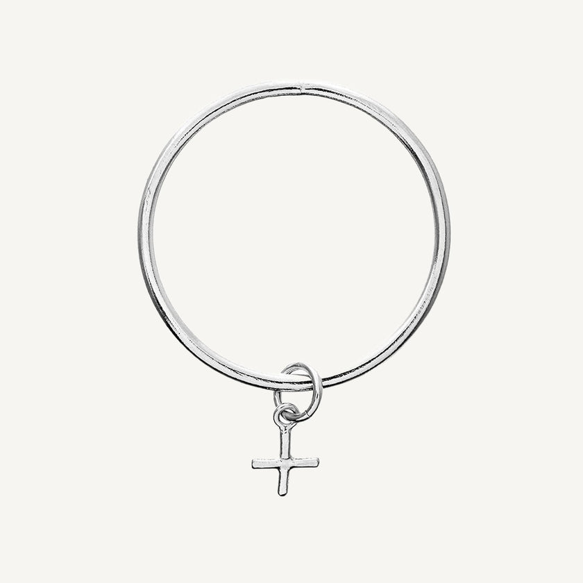 4mm Kiss Charm Classic Bangle