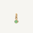 9 Carat Gold Chrysoprase Tiny Sweetie Charm