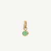 9 Carat Gold Chrysoprase Tiny Sweetie Charm