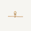 9 Carat Gold T Bar Charm