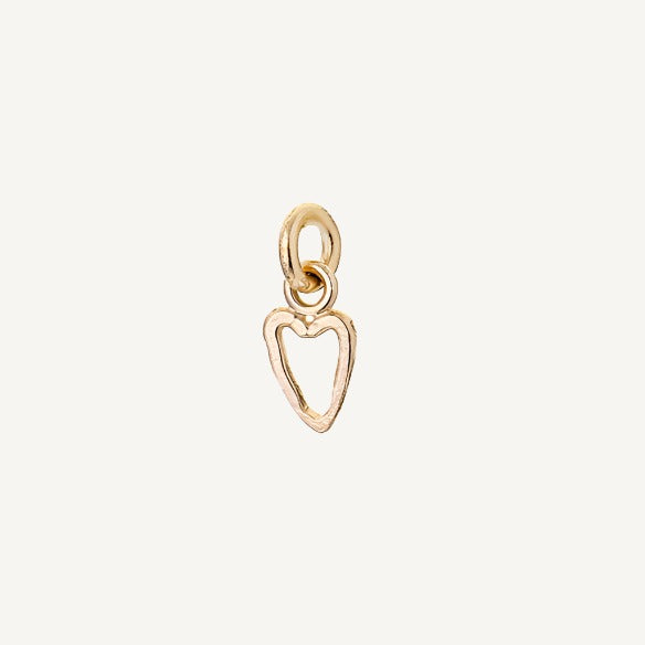9 Carat Gold Tiny Heart Charm