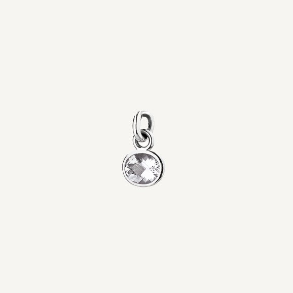 Clear Quartz Sweetie Charm