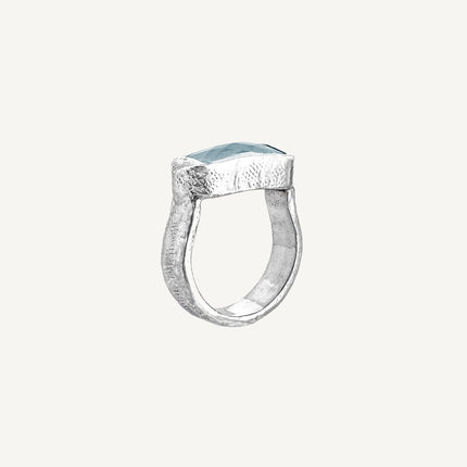 Blue Topaz Hope Ring