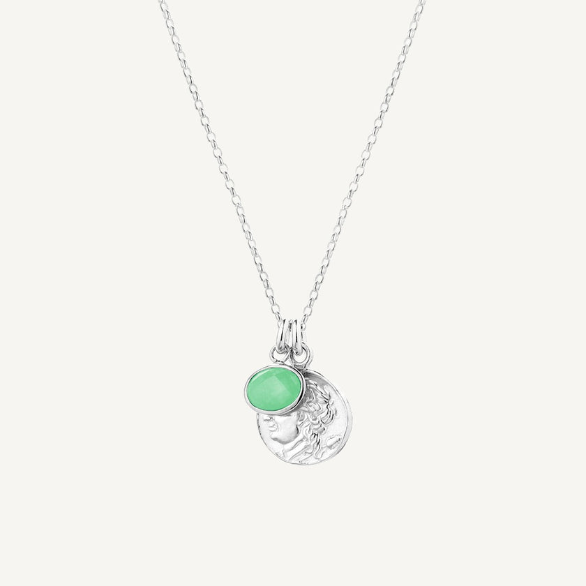 Hercules & Chrysoprase Sweetie Necklace