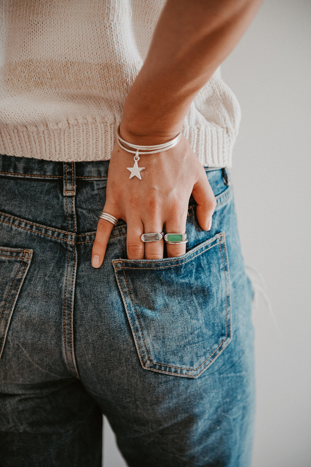 Blue Topaz Hope Ring