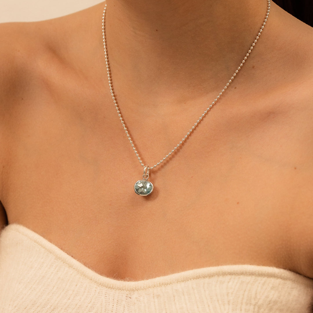 Blue Topaz Sweetie Necklace