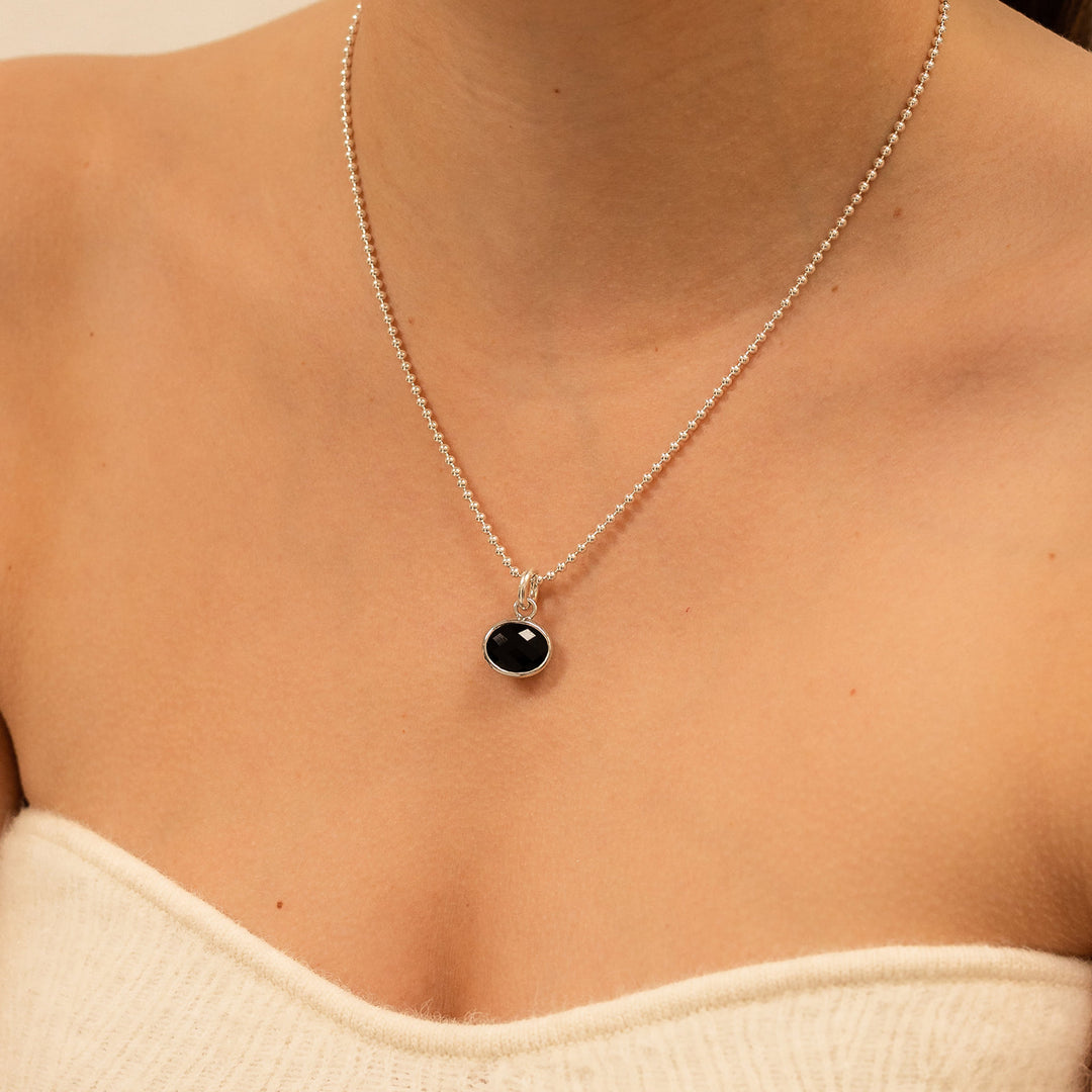 Black Onyx Sweetie Necklace