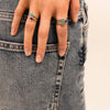 Amethyst Iota Ring