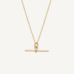 9 Carat Trace Chain & Plain T Bar