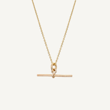 9 Carat Trace Chain & Plain T Bar