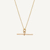 9 Carat Trace Chain & Plain T Bar