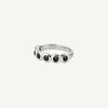 Black Onyx Zeta Ring