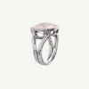 Rose Quartz Iris Ring